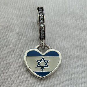 Pandora ISRAEL Exclusive Charm Pendant, S925 Silver Jewelry